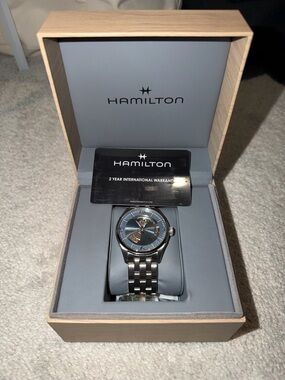 Hamilton jazzmaster open heart, full set